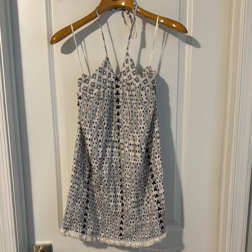 Rip Curl Silver Asymmetrical Embellished Camisole